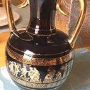 Vase from Greece 8” tall